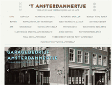 Tablet Screenshot of amsterdammertje.nu